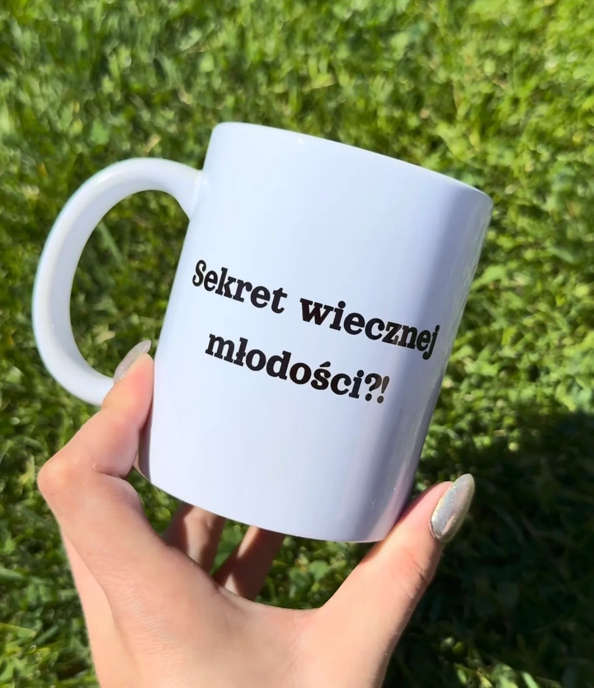 Kubek SEKRET WIECZNEJ MŁODOŚCI?! JEBNIĘTE SIĘ NIE STARZEJĄ!