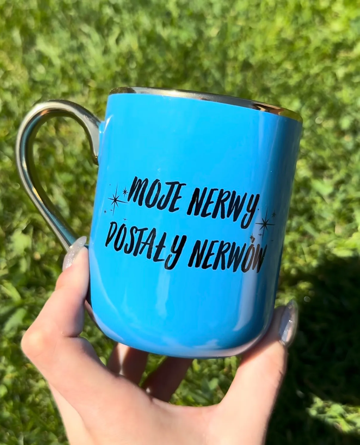 Kubek MOJE NERWY DOSTAŁY NERWÓW