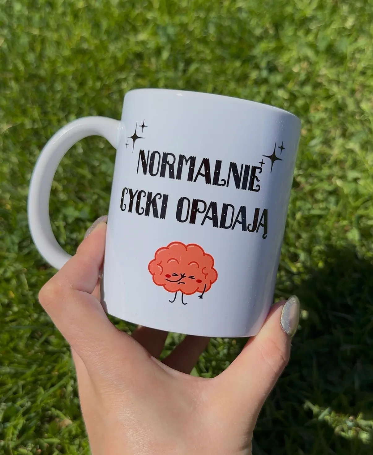 Kubek NORMALNIE CYCKI OPADAJĄ
