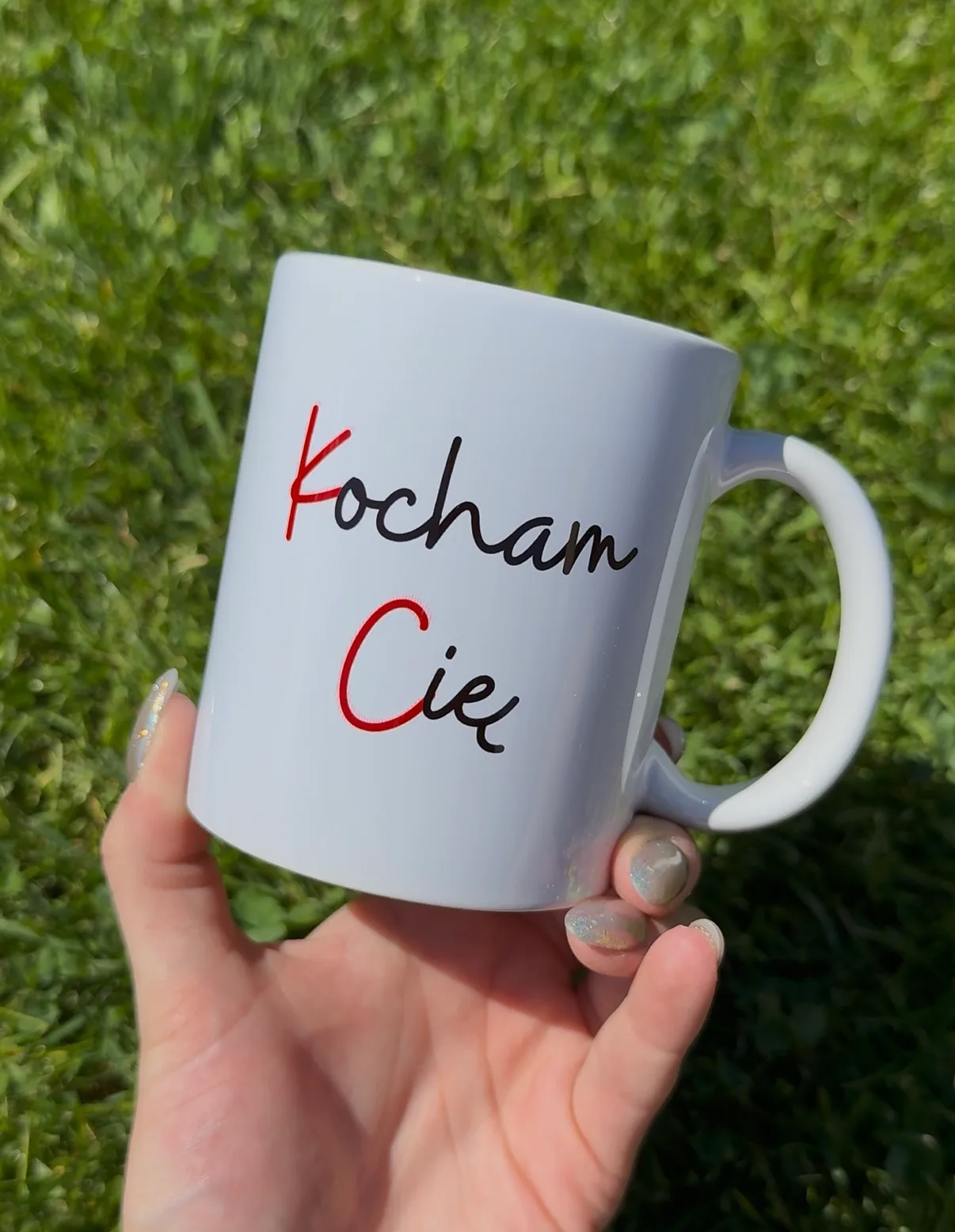 Kubek KOCHAM CIĘ MAKARONY