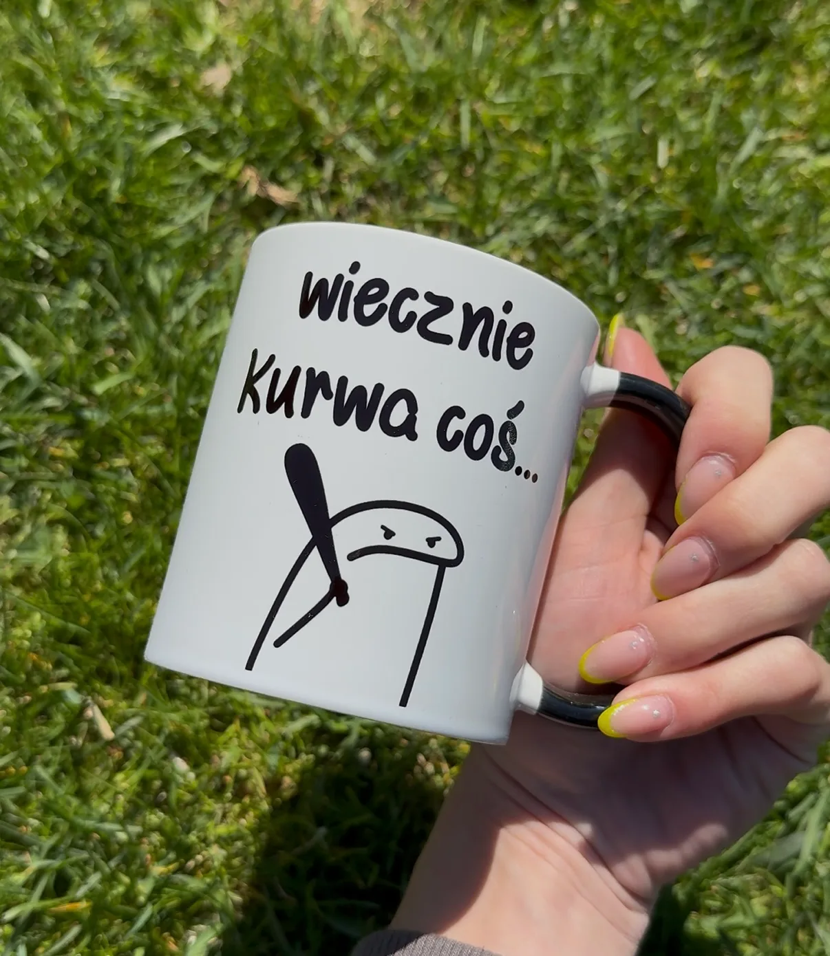 Kubek WIECZNIE KURWA COŚ