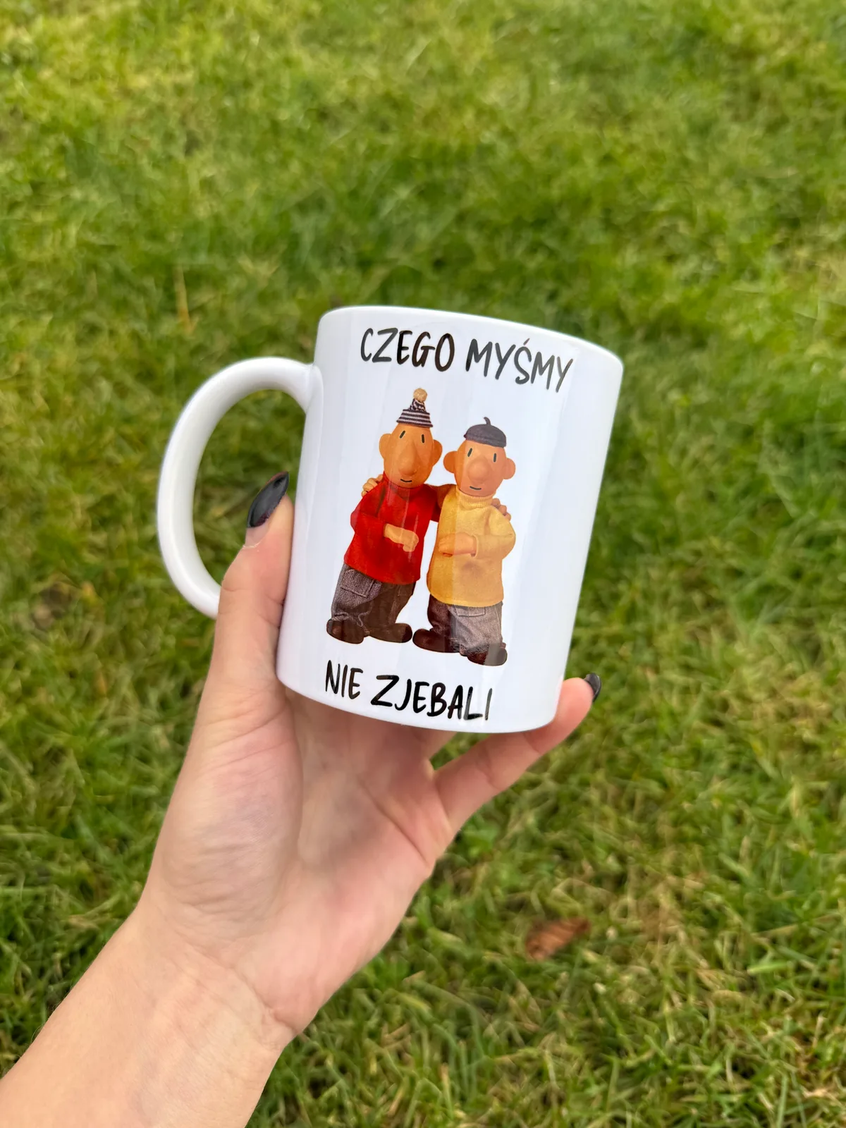 Kubek CZEGO MYŚMY NIE ZJEBALI SĄSIEDZI 