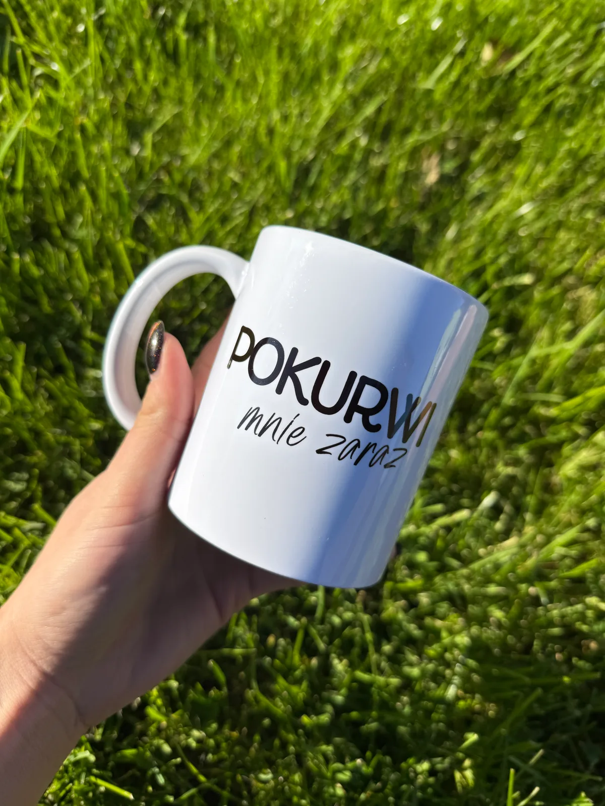 Kubek POKURWI MNIE ZARAZ
