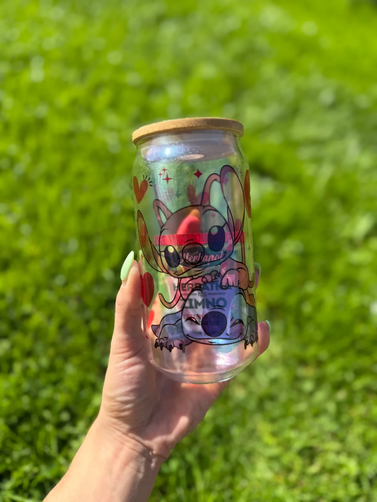 Szklanka ZAKOCHANY STITCH 550 ml