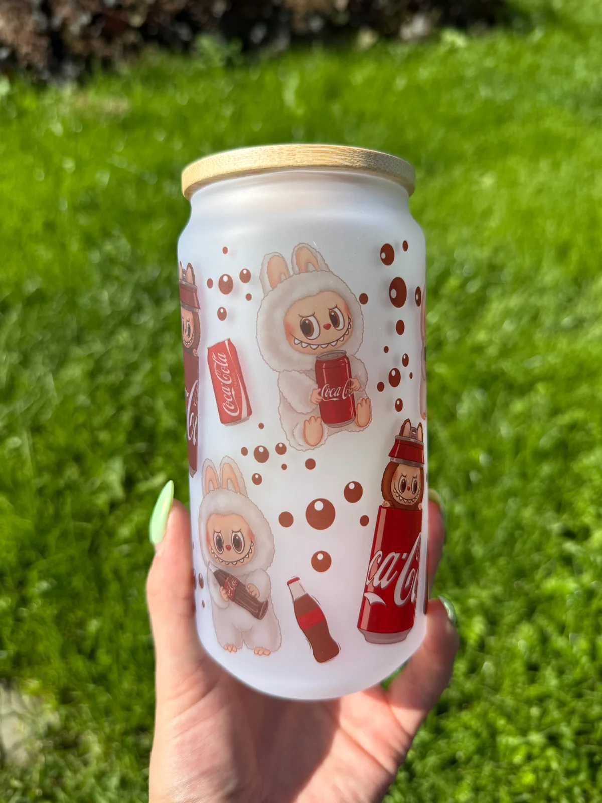 Szklanka LABUBU COCA COLA 550 ml
