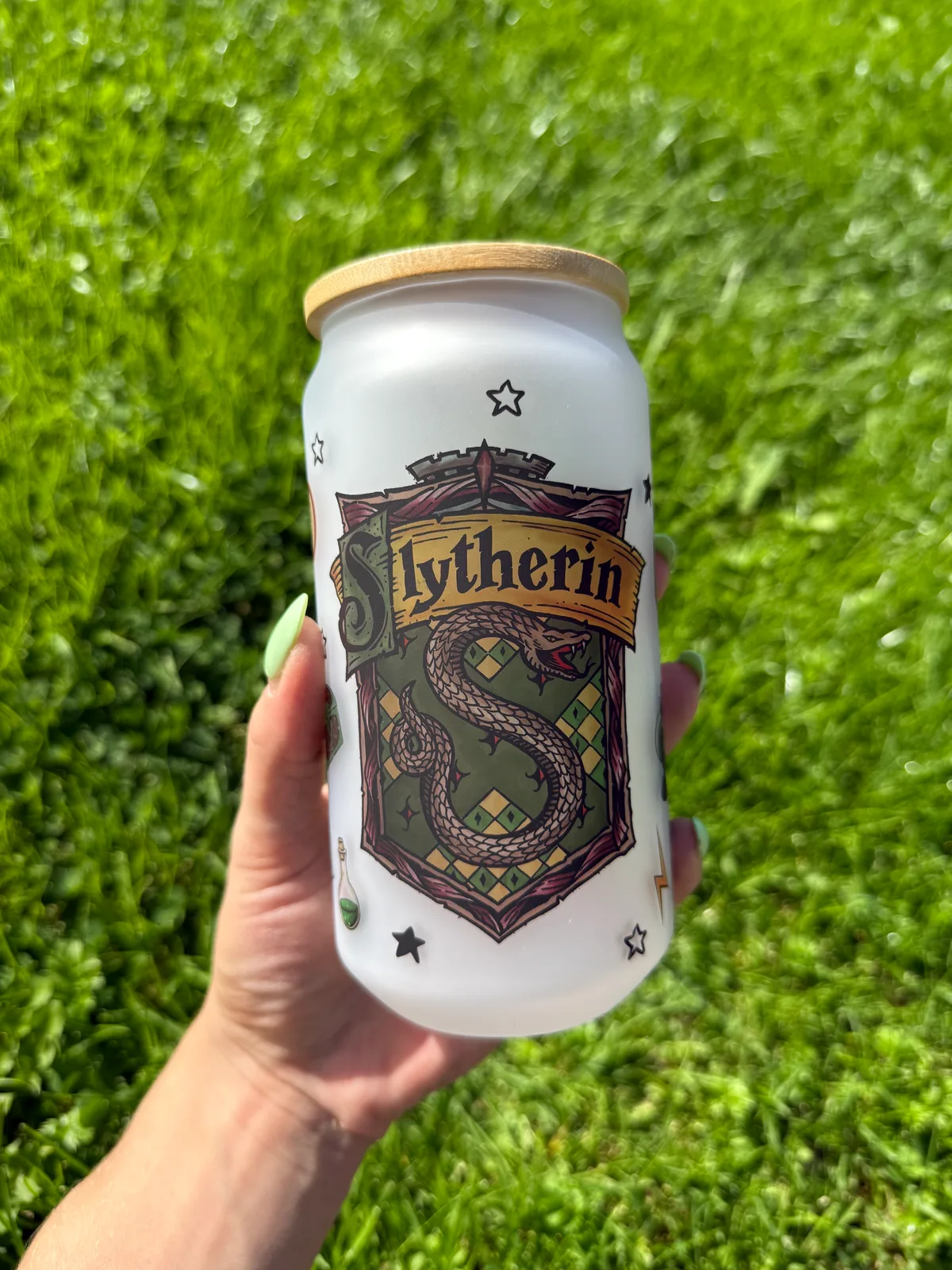 Szklanka SLYTHERIN HARRY POTTER 550 ml