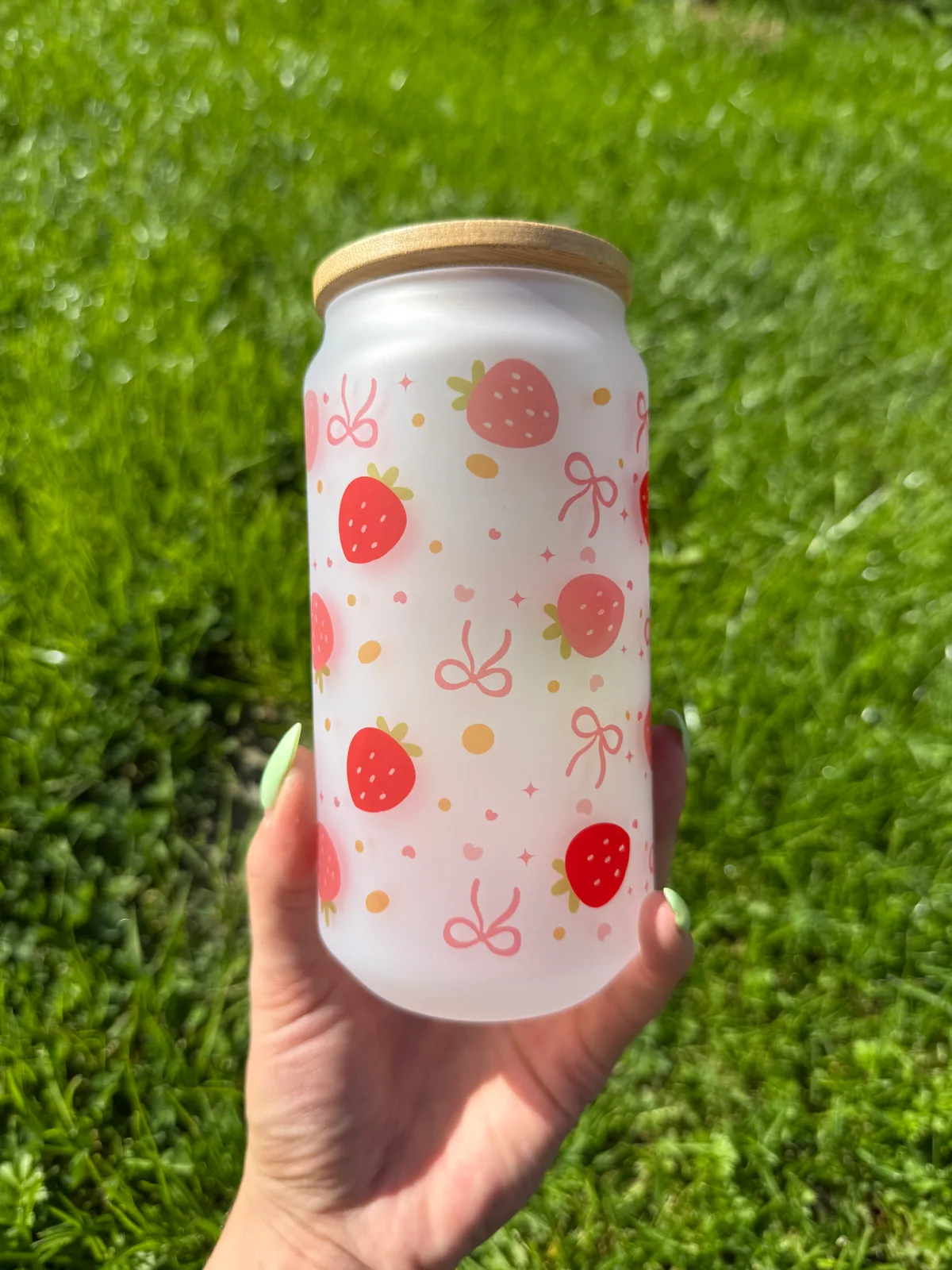 Szklanka TRUSKAWKI 550 ml
